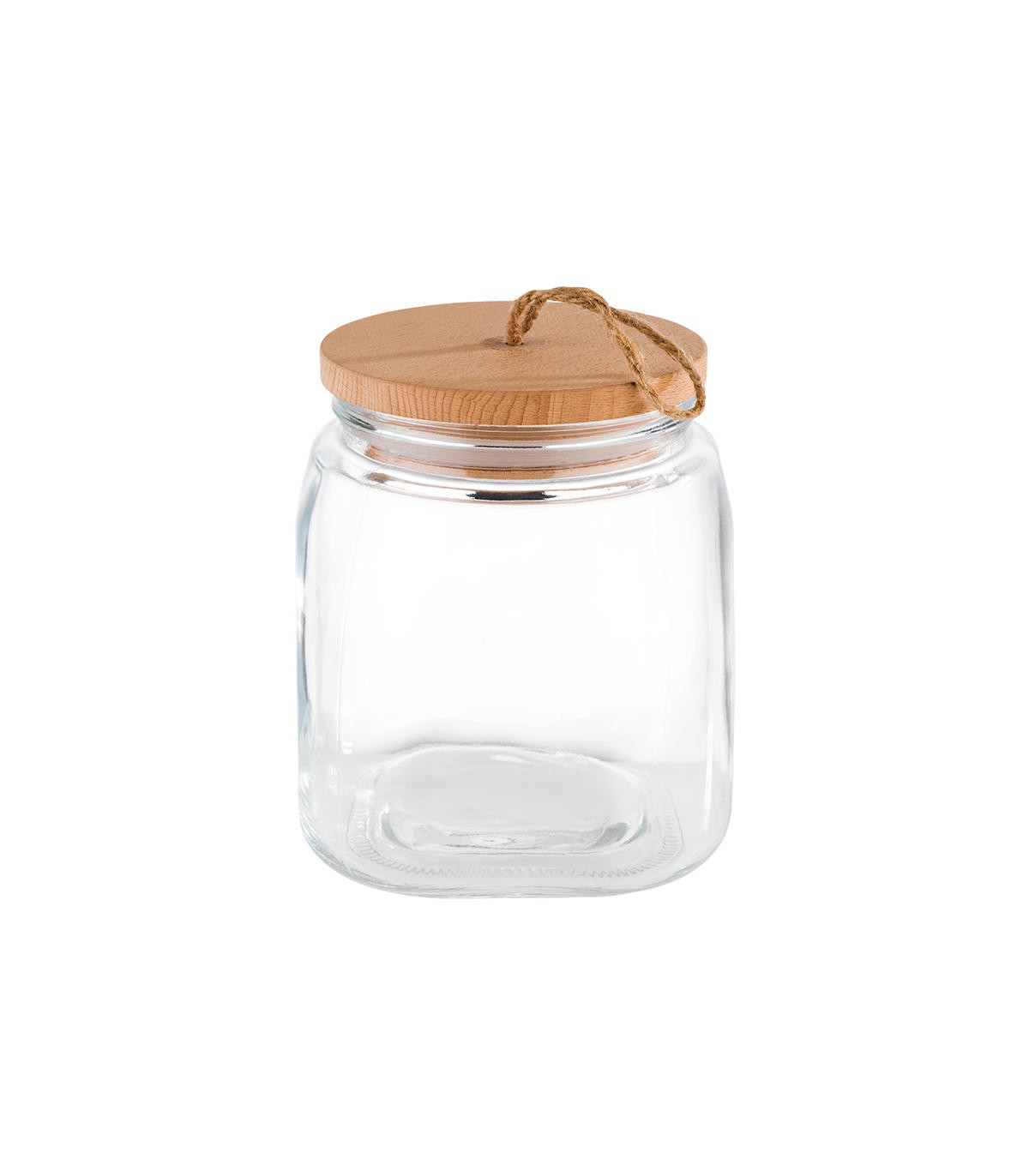 Bocal en verre,1550ml--Boîte hermétique en verre avec couvercle en bois,  organisateur, rangement de cuisine, pot HI, récipient alime - Cdiscount  Maison